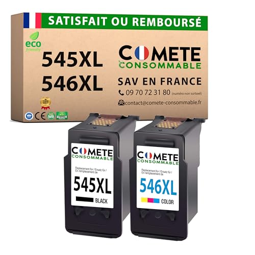 Cartouches PG-545 CL-546 XL anti-bavure compatibles Canon Pixma TR4550