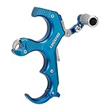 LWANO Thumb Bow Release - 3&4 Finger Adjustable Archery...