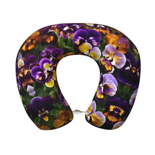 Almohada cuello U espuma viscoelástica 25 cm x 30 cm miniatura 1