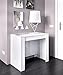 LIQUIDATODO ® - Mesa consola extensible moderna y barata de 51 cm...