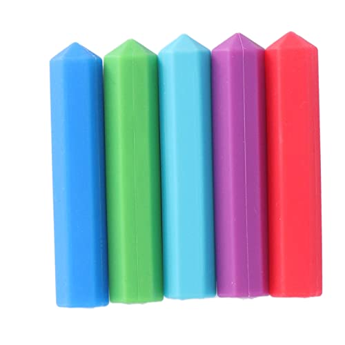 Mordedor de bebê de Silicone, Conjunto de Brinquedos de 5 Peças para Erupção Dos Dentes Dianteiros,