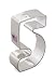 Ann Clark Number 5 Cookie Cutter - 3 Inches - Tin Plated Steel