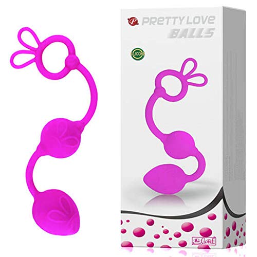Plug Em Soft Touch Com 3 Esferas Em Tamanhos Gradativos à Prova D'água 22,5 Cm Love Balls