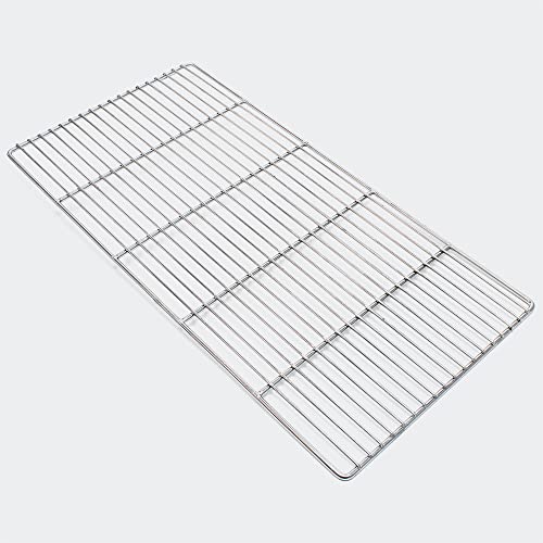 Wiltec Parrilla Rectangular 58X30 Cm Barbacoa Plancha Asadero Acero Inoxidable Universal