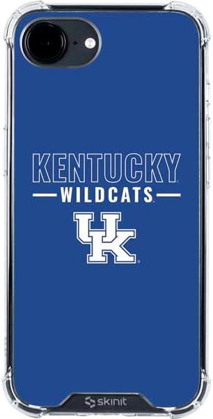Skinit Clear Phone Case Compatible with iPhone 16e - Officially Licensed University of Kentucky Blue Jersey Design