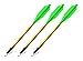 BOLT Crossbows Broadhead Hunting Bolts 3 Pack, 6.5"