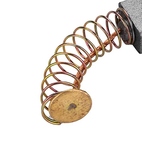 Escova de carbono, 20 peças 15 * 8 * 5mm motor escova de carbono de baixo ruído substituição da esco