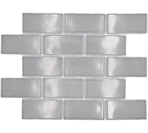 Mosani Metro Mosaikfliese MOS26-345 Glänzend