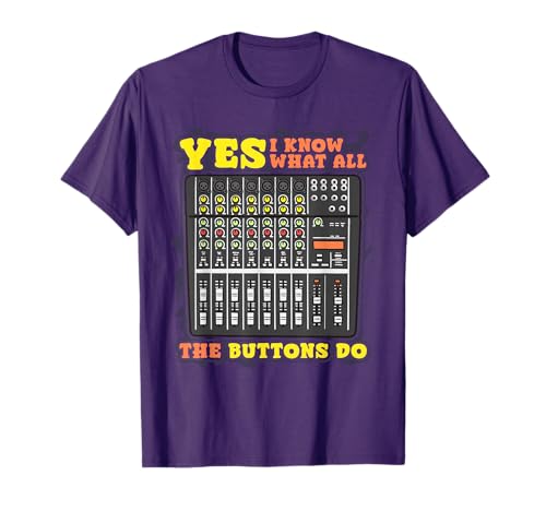 Funny Band Live Sound Guy T-Shirt