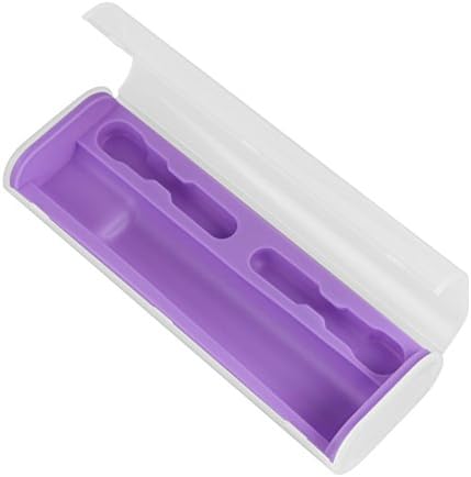 Travel Case for Braun Oral-B Pro 1000/2000 / 2500/3000 / 4000 / Vitality Power Rechargeable Toothbrush Powered, Purple Plastic by NBboo