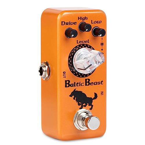 Movall Mp-308 Baltic Beast Overdrive Guitar Effect Pedal Classical Mini Pedal With True Bypass #TOP1