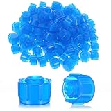100 Pcs Syringe Caps, Easy Grip Syringe Tip Caps for Lock & Slip Syringes, No Needle luer Lock Cap for Feeding Tubes Lab Supplies