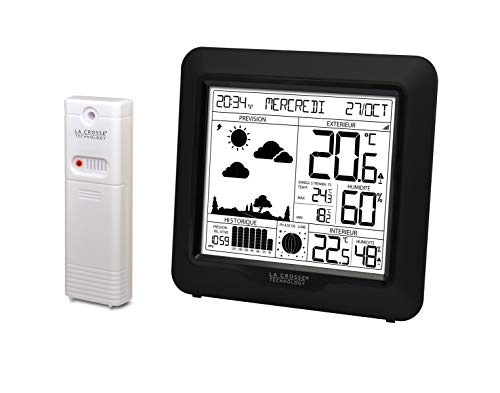 La Crosse Technology WS6823-BLA weather station, black