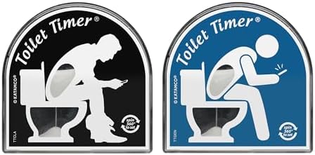 Katamco Toilet Timer Classic and Toilet Timer Office, Funny Gift ...