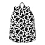 Black and White Cow Print