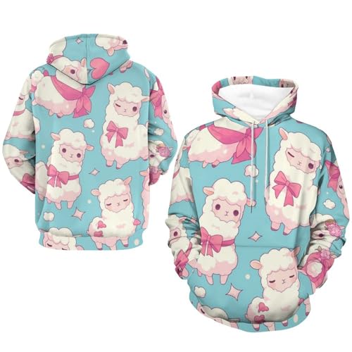 Sweat à capuche alpaga fini les coups de froid avec ce hoodie S - 7