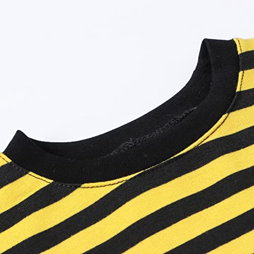 Boys Girls Striped Crewneck Knitted Sweater Thermal Sweatshirt Warm Winter Pullover Winter Casual Cute Clothes3