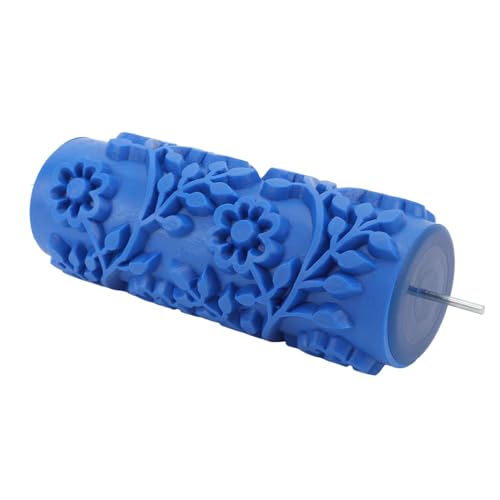 Alomejor Rodillo de Pintura Estampado, Rodillo de Textura Artística para Decoración de Paredes del Hogar, Oculta Defectos, Lavable y Reutilizable