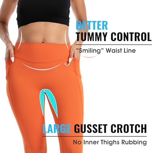 Leggings with Pockets for Women, Tummy Control High Waisted Activewear Leggings, Women's Workout Gym Yoga Pants3
