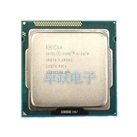 I5 3470 CPU Processor Quad-Core(3.2Ghz /L3=6M/77W) Socket LGA 1155 Desktop CPU i5-3470 (working 100%)