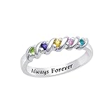 Gravierbarer Hochzeitsschmuck, hochglanzpoliert und handgearbeitet. Best Geschenkidee für Valentine Jahrestag Geburtstag für Liebhaber. Entwerfen Sie Ihr eignen Ring als Jahrestagring/Trauring/Freundschaftsringe/Ehering/Verlobungsring, geben Ihre Gattin oder Freudin eine wunderbare Überraschung mit beide Ihrer Namen.