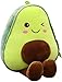 elemhome Peluche de aguacate relleno de peluche de 30 cm (patas de inclusión), mini almohada de muñeca de cojín, felpa suave y suave para decoración de sofá de coche,