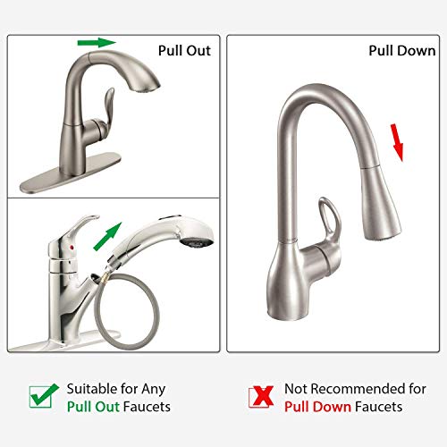 Moen 159560, Kit de serviço de mangueira de substituição para torneiras de cozinha estilo Moen Pullo