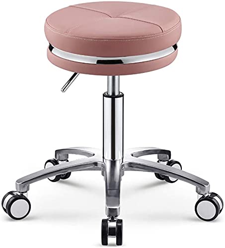 inBEKEA-Stool-on-Wheels-Stainless-Steel-Work-Stool-Bar-Chair-Beauty-Barber-Chair-Makeup-Color-Pink-Size-Style4-ShaoSu-Pink-Style2
