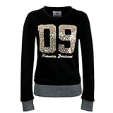 Borussia Dortmund 09-Sweatshirt mit Pailletten für Frauen XXL