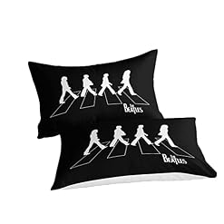 The Beatles Parure De Lit 3 Pièces pour 2 Personnes À Groupe de Rock Rock ‘n’ Roll Impression 3D Housse De Couette en… - Les Beatles, Paul McCartney, John Lennon, RIngo Starr, George Harrison The Beatles Parure De Lit 3 Pièces pour 2 Personnes À Groupe de Rock Rock 'n' Roll Impression 3D Housse De Couette en… – Image 2