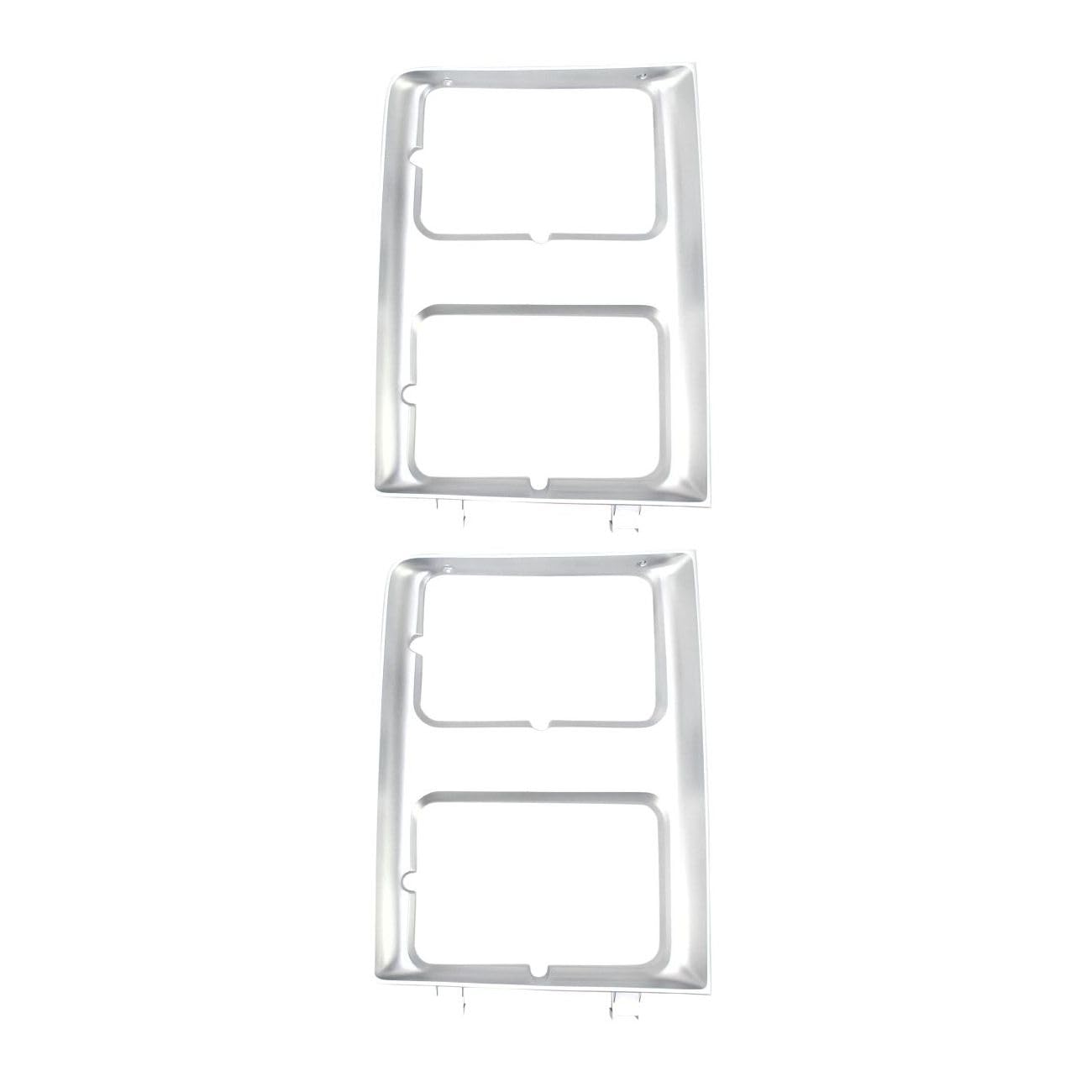 ZPLKKYGR 2 Set of - Headlight Lamp Door Bezel Left Driver Side for Blazer 1987-1988,for K5 Blazer 1985-1986,for C/K 1500/2500 Suburban 1985-1986,for R/V 1500/2500 Suburban 1987-1988 SUV Truck