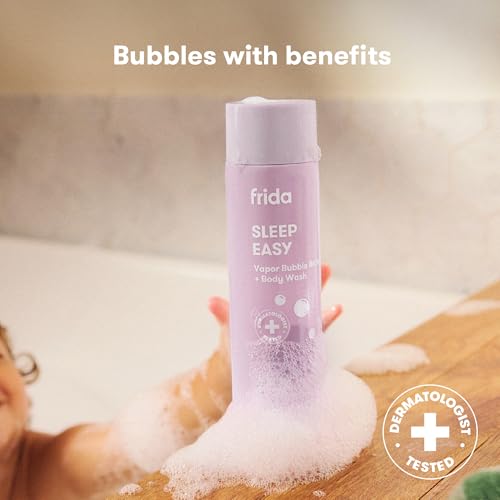 Image of Frida Baby Lavender Bubble Bath + Body Wash, Sleep & Calm, Safe for Skin