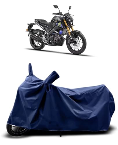 Image of CoverRide Bike Cover Waterproof Heavy Duty - All Weather Dustproof UV Protection Bike Cover for Yamaha MT-15 Outdoor Indoor Use with Windproof Buckle