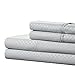 Lavish Home Embossed Sheet Set, Platinum, Queen