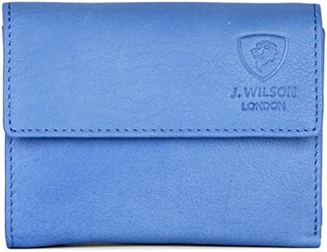 Ladies RFID Safe Designer Soft Leather Purse Card Women Clutch Wallet with Zip Pocket Gift Boxed