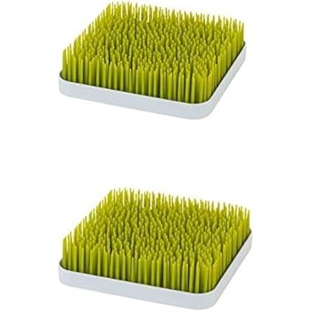 boon grass countertop drying rack green