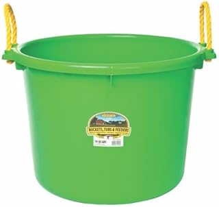 Miller Mfg Co Inc Muck Tub- Lime Green 70 Quart - PSB70LIMEGREEN