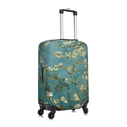 Futterya Capa de bagagem de viagem para beisebol com fogo e água capas de bagagem laváveis, Obra de