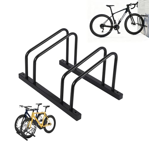 Garvee Bike Floor Stand, Wall-Mounted Bike Parking Rack for 22–28