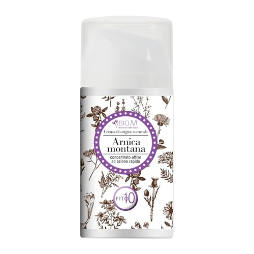 BioM Árnica Forte con Garra del Diablo. Crema 99% BIO 100 ml – Solución italiana intensiva y natural para dolores musculares, articulares, cervicales y deportivos (100 ml)