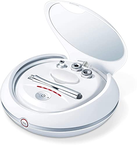 Beurer FC 100 Microdermoabrasione, Peeling del Viso Rivitalizzante con Massaggio Sottovuoto