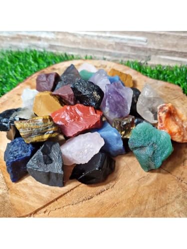 Pedras Brutas Mista Pedra Natural Bruta Semi Preciosa Cristais Pedras Naturais Brasileiras 1kg - Ped