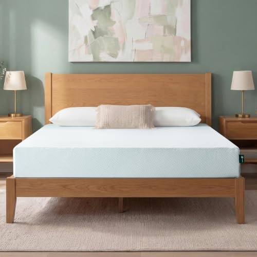 Image of Zinus| Global #1 Brand| Green Tea Memory Foam Premium Mattress| Pressure-Relieving Comfort & Orthopedic Support, Naturally Fresh, CertiPUR-US & Oeko-TEX Certified Queen Large (78 x 60 x 6 inch)