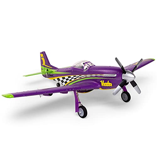 E-Flite Umx P-51D Voodoo Bnf Basic With As3X And Safe Select Eflu4350 Airplanes B&F Electric #TOP7