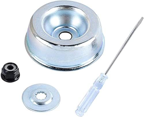 Lot De 4 Adaptateurs De Lame Pour Débroussailleuse Stihl - Kit Complet Avec Disque De Poussée, Plaque Rider, Écrou De Collier Et Tournevis D'Entretien