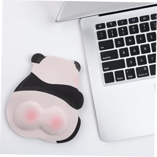 Alfombrilla de ratón panda con base antideslizante para mejorar tu comodidad al trabajar 6