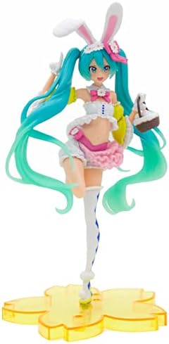 Siesdio Hatsune Miku: Cute Rabbit Ears Action Figure 7.05inch Exquisite Clothing Figure Best Collection
