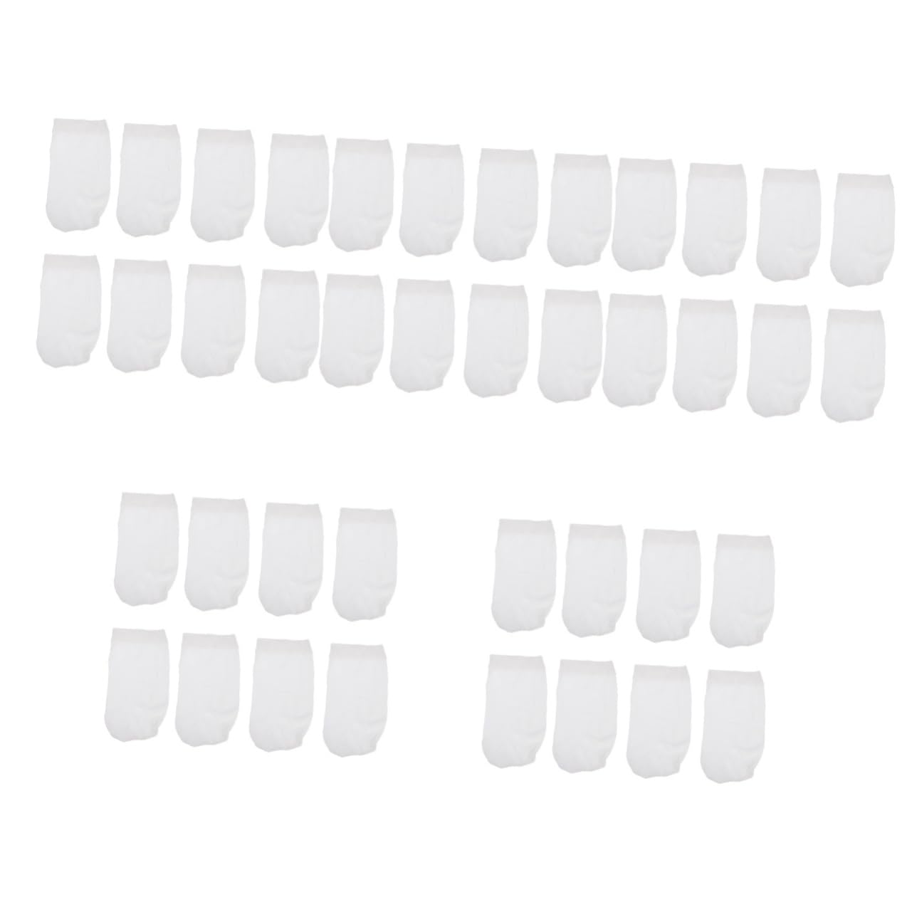 Kisangel 40pièces Chaussettes Filtrantes Élastiques pour Épuisette De Piscine Lot pour Nettoyage des Débris Et Salissures Idéales pour Piscine Spa Et Aquariums