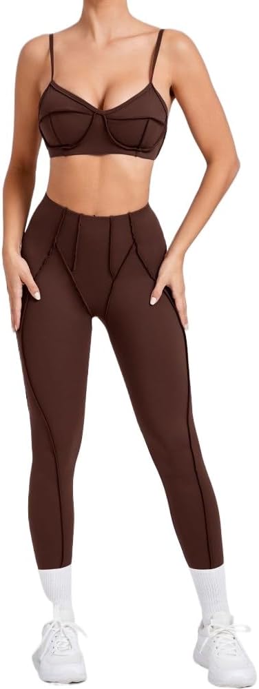 Workout Sets for Women 2 Piece Yoga Set Women's Gym Lounge Sets