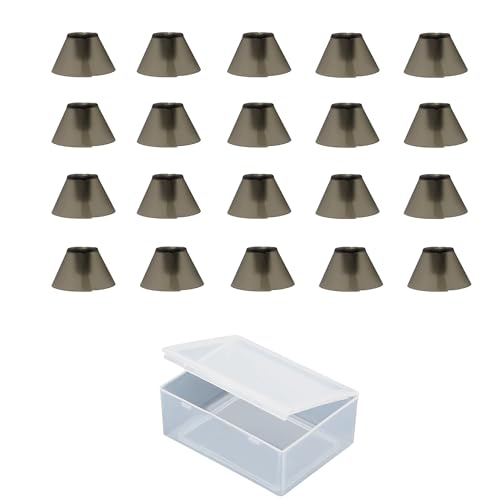Hearing Aid Domes for Resound Jabra Replacement with Wax Filter mesh Tulip Universal fit Earbuds Resound Hearing aid Accessories 20 pcs
